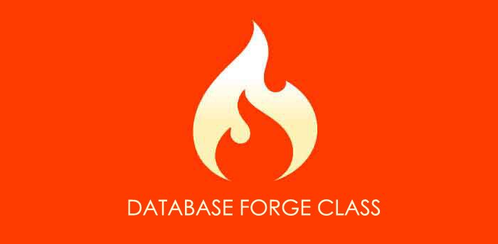 Setup table di database menggunakan database forge class pada codeigniter
