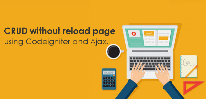 CRUD Without Reload Page Using Ajax and Codeigniter [FULL TUTORIAL]